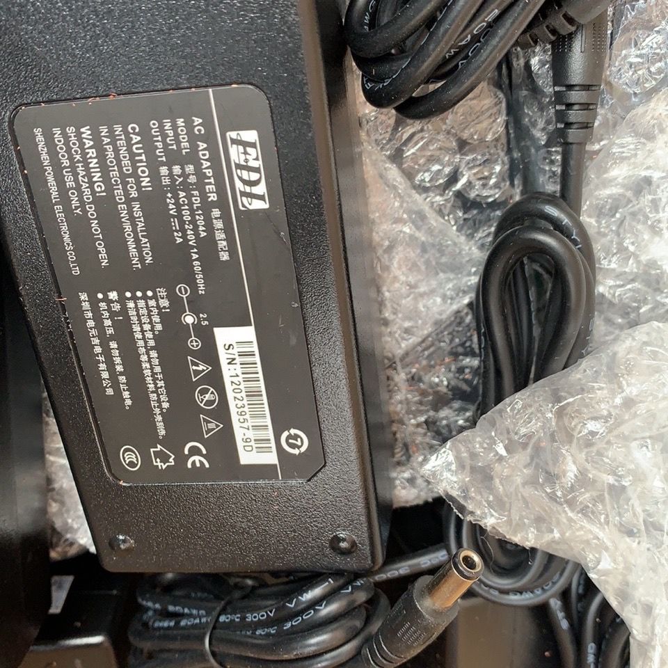 FDL1204A FDL福都来24V2A电源适配器AB-890K票据打印机DC24V2A线 - 图0