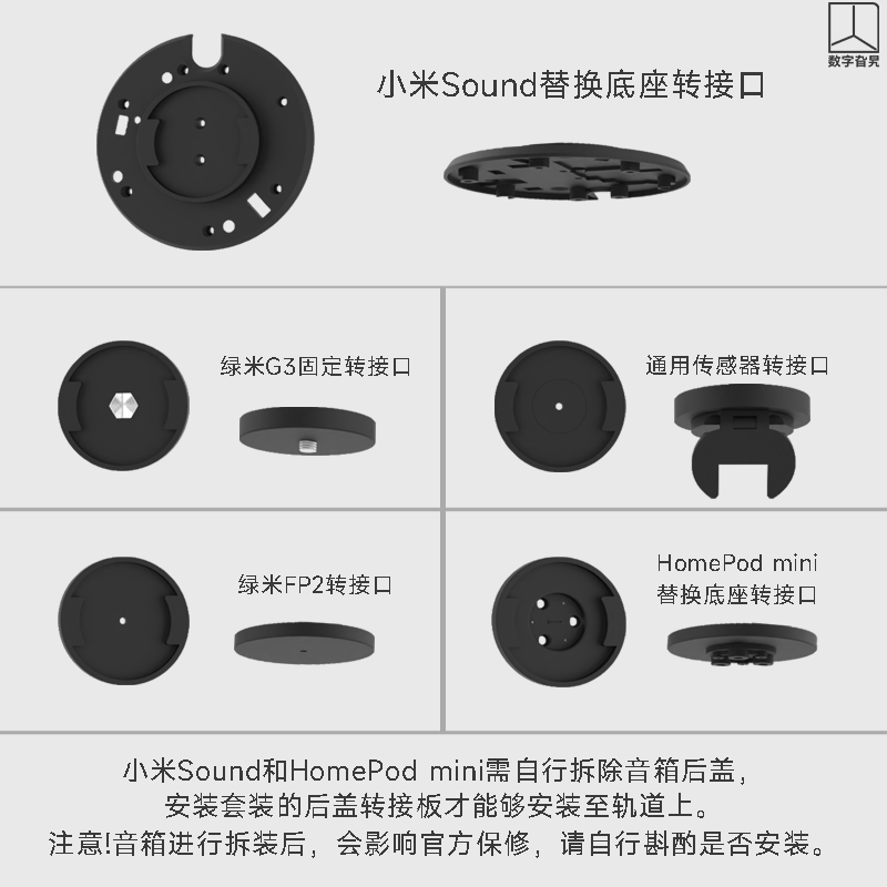 磁吸明装轨道灯变压iot模块48V转5V12V摄像头领普子擎存在传感器 - 图2