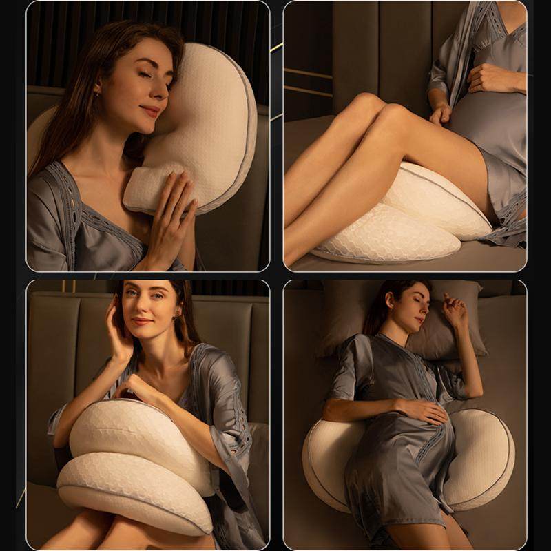 多米贝贝孕妇枕黑科技PE软管护腰侧睡枕头托腹护肚睡觉神器靠枕,淘宝优惠券,粉丝福利购,淘宝优惠卷