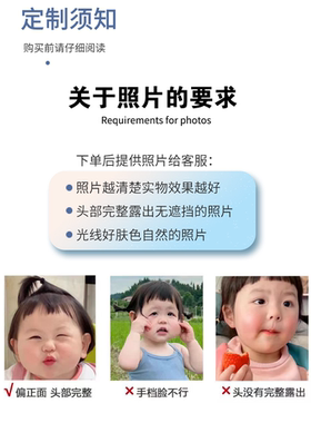 自动摇头礼物小摆件装饰定制照片