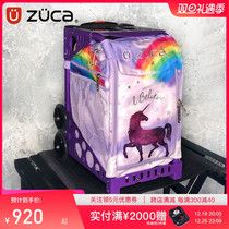 American Zuca Figure Skating Shoes Bag Ice Cutter Shoe Bag Wheel Slide Wrap Pull Rod box Suitcase Restorers