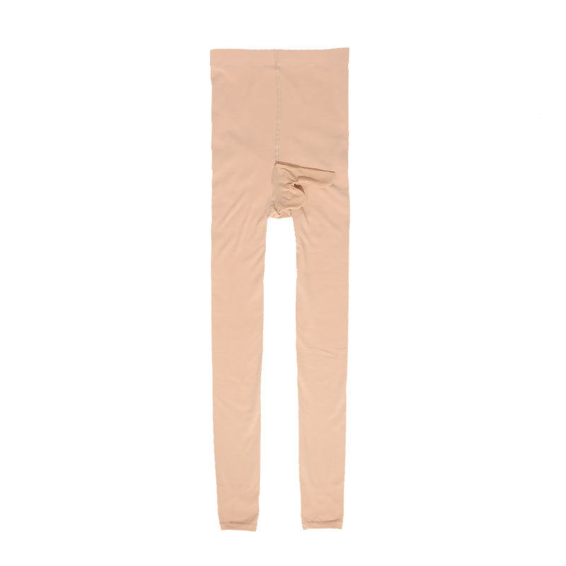 男士枪弹分离肉色伪娘变装打底裤加绒保暖变装丝袜性感jj套连裤袜,淘宝优惠券,粉丝福利购,淘宝优惠卷