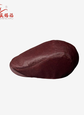盛锡福香云纱春夏鸭舌帽