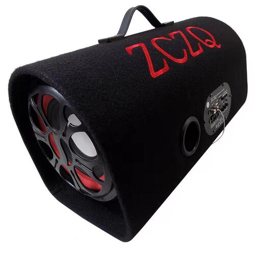 10寸隧道车载低音炮双低音双彩灯高音蓝牙音响12v24v220v遥控插卡 - 图3