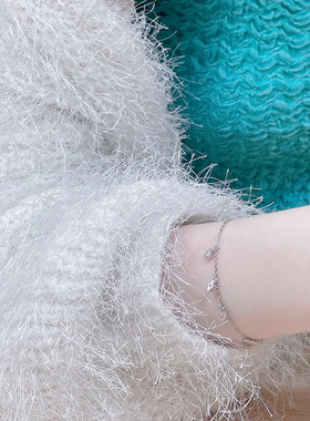 爱心手链轻奢小众精致简约个性