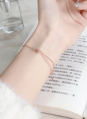 蝴蝶结手链女款轻奢小众精致新款