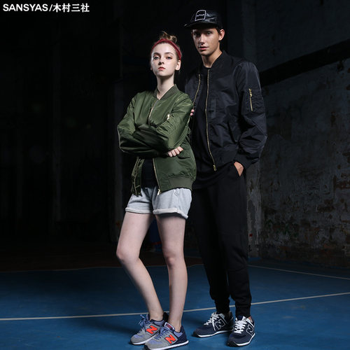【特价清仓】×木村三社SANSYAS 飞行员宽松夹克 空军工装外套 - 图2