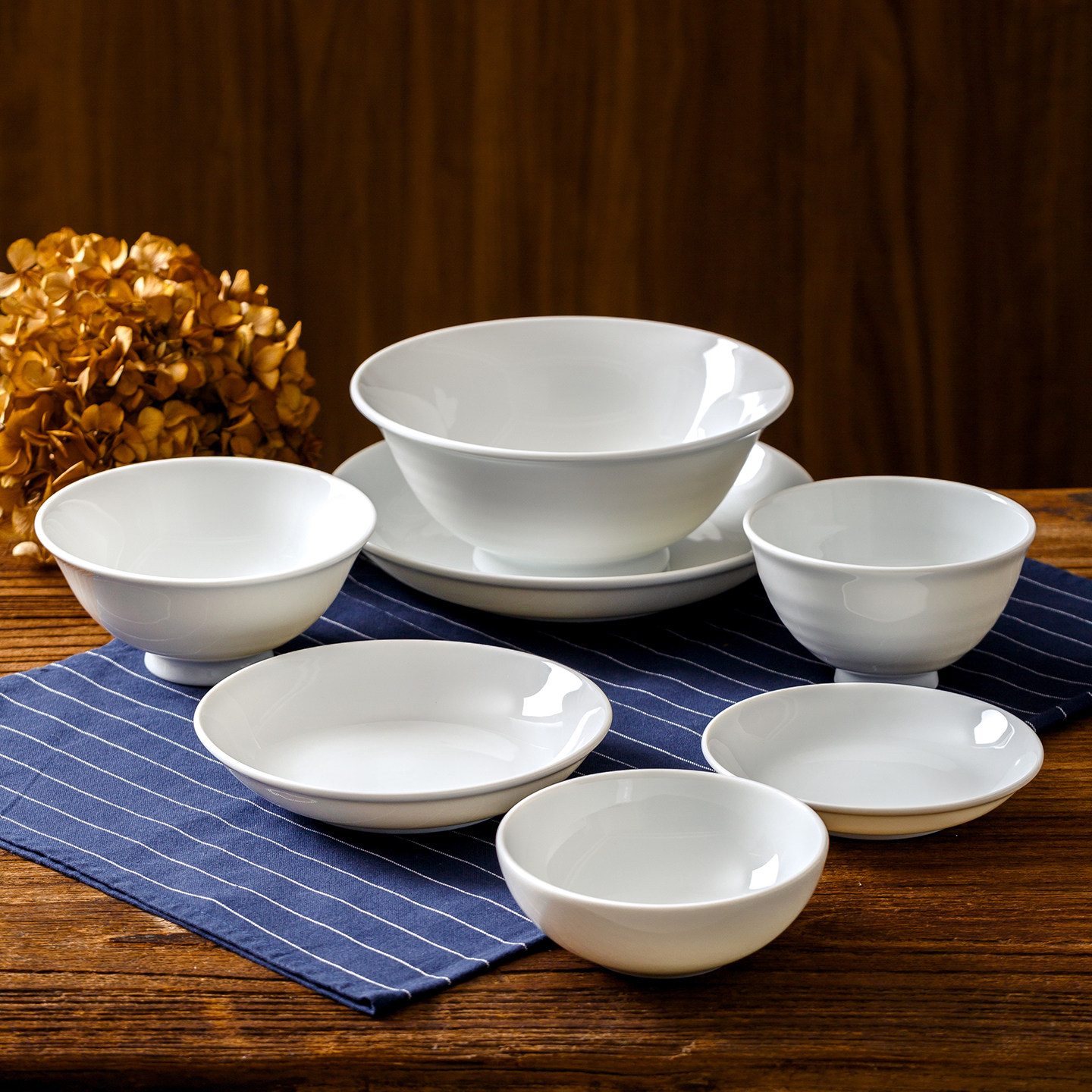 日本进口白色餐具家用纯色饭碗碟子高温色釉微波炉适用釉下彩盘子,淘宝优惠券,粉丝福利购,淘宝优惠卷