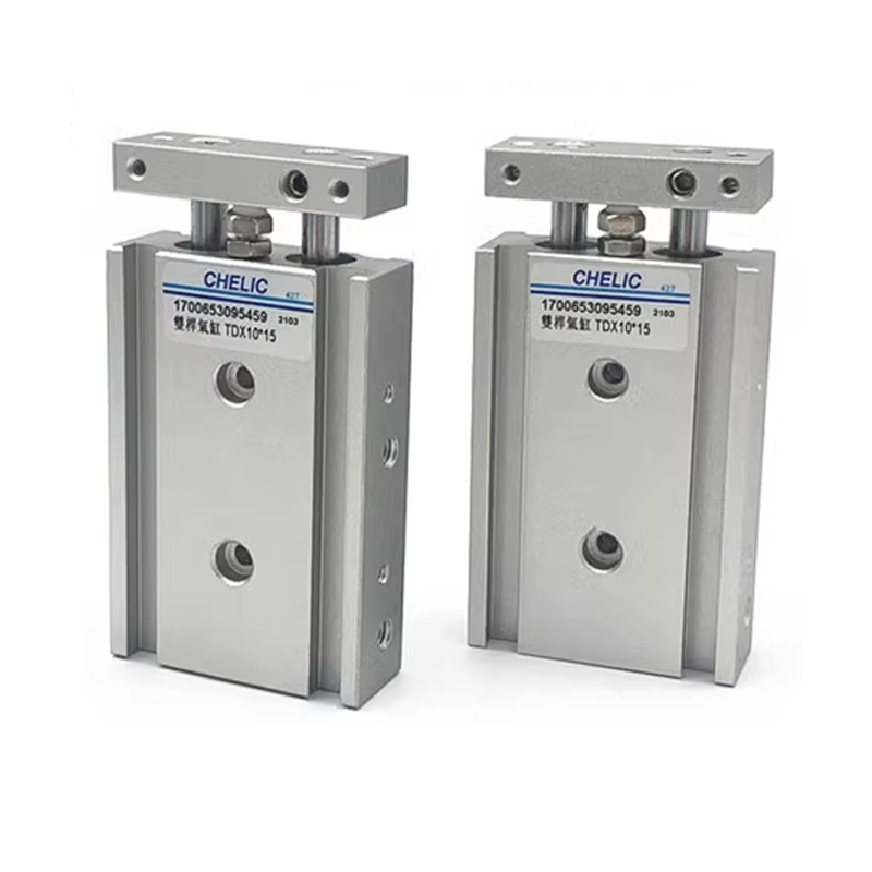 气立可CHELIC双轴气缸TDX 10 16 20 25*10*20*25*50*75*30*40-SD2 - 图3