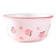 Peach dish set bowl and plate household tableware