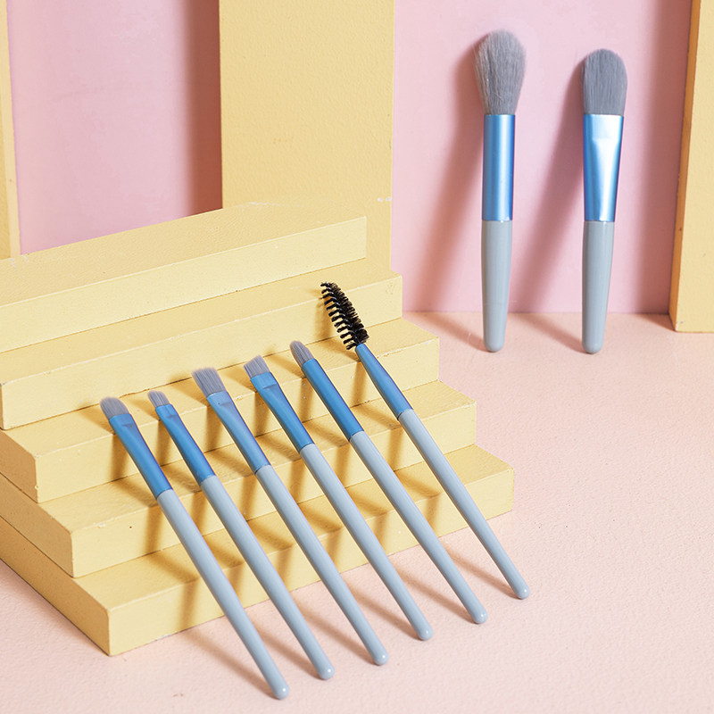 化妆刷全套8支初学者旅行刷子眼影刷高光腮红刷平价学生美妆工具,淘宝优惠券,粉丝福利购,淘宝优惠卷