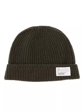 志明原创VV日潮配件20AW KNIT BEANIE WOOL 余文乐同款冷帽针织帽