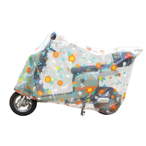 Электромобиль, универсальный милый водонепроницаемый дождевик, велосипед, защита транспорта