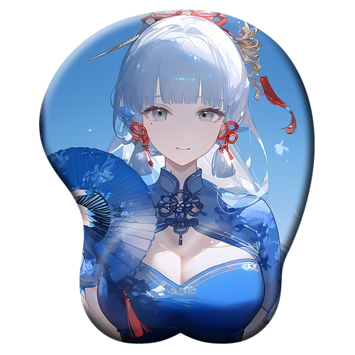 芙宁娜3D立体硅胶护腕鼠标垫二次元动漫游戏原神系列禁欲系护垫 - 图1