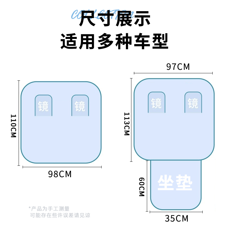 电动车车头防雨罩防晒仪表盘防水罩摩托车龙头中控显示屏车遮雨套 - 图3