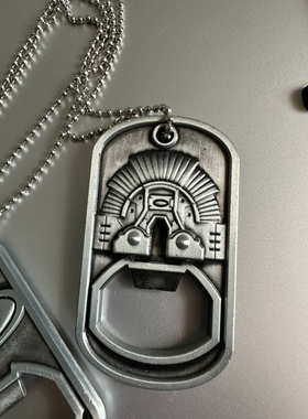 Oakley 纪念品开瓶器项链 2014dog tag serial项链锌合金项链