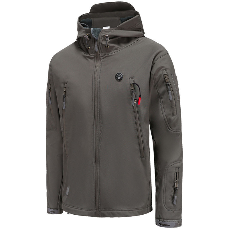 2020秋冬新款智能加热服保暖外套加绒加厚滑雪服制定发热服冲锋衣,淘宝优惠券,粉丝福利购,淘宝优惠卷