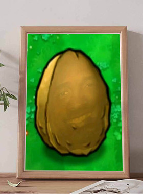 坚果黑曼巴搞笑挂画摆件相框