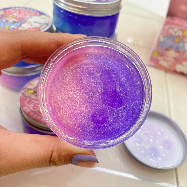 Foaming ກາວ mermaid pearlescent ຂີ້ຕົມແກ້ວຂອງແຫຼວທີ່ບໍ່ແມ່ນ Newtonian fluid chameleon ຂອງເດັກນ້ອຍ decompression crystal mud
