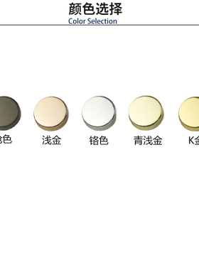 外径8mm箱包皮具五金配件 包包平面脚钉 圆形钉手袋螺丝脚钉
