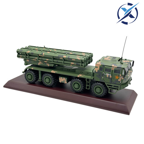 1：32 PHL-191型远程火箭炮模型370毫米远箱火合金仿真收藏摆件 - 图2