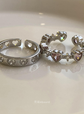 女甜美可爱开口可调节