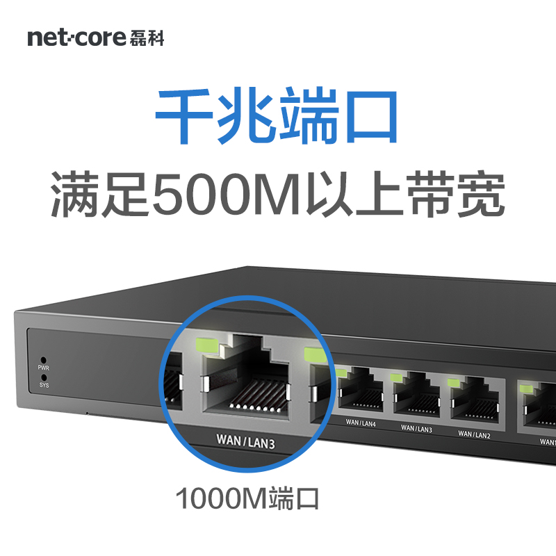 磊科NBR100多WAN口上网行为管理AC控制器无线AP管理wifi覆盖光纤高速千兆家用办公商用企业级有线宽带路由器 - 图2