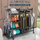 Sports and fitness equipment storage rack home basketball rack kettlebell dumbbell rack foam shaft yoga mat storage rack with wheels