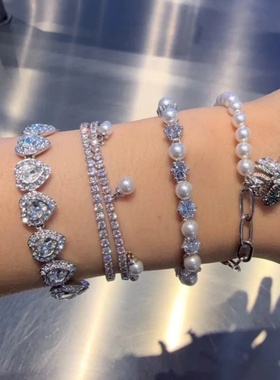 MatrixTennis手链网球手串镶钻