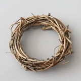 Ту фунминг лоза, растение рождественское цветочное кольцо кружок Обнаженные рождественские украшения DIY Естественные изделия ручной работы