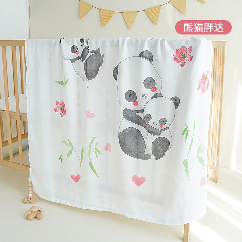 儿童盖毯竹纤维毯子夏季冰丝夏凉被宝宝幼儿园毛巾被婴儿空调被子,淘宝优惠券,粉丝福利购,淘宝优惠卷
