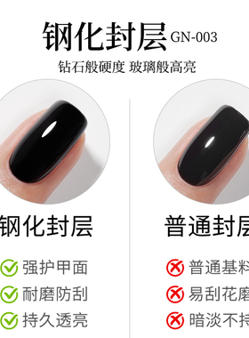 美甲店专用底胶封层套装