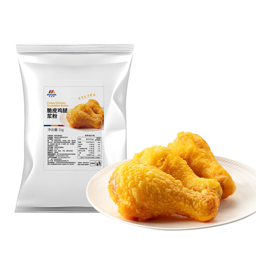 麦基斯脆皮鸡腿浆粉1kg大鸡腿脆皮粉榆鸡腿酥脆浆粉炸鸡店商用 - 图3