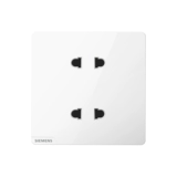 Siemens Four -Hole Socket 10a панель 86 тип hao cai series white two -eye темная установка стены