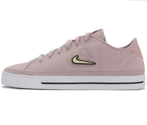 耐克 Nike Court Legacy 樱花粉休闲舒适运动帆布板鞋 DD2058-600 - 图3