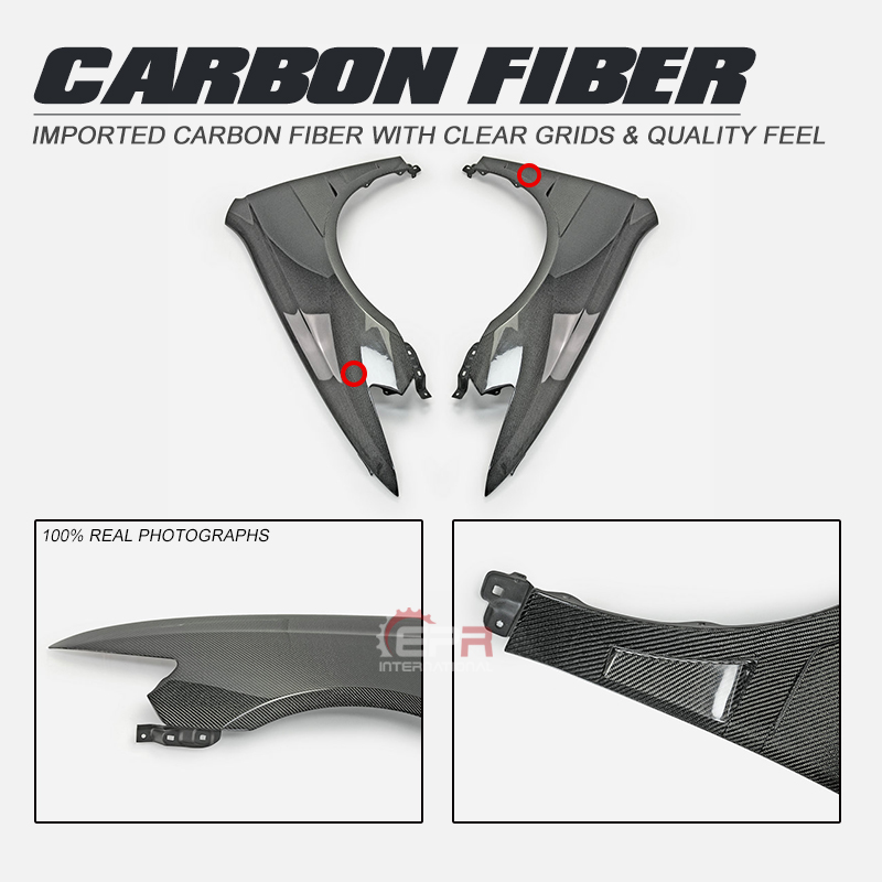 适用于本田Accord雅阁CL7碳纤EPA款开孔叶子板翼子板头沙板替换件 - 图0