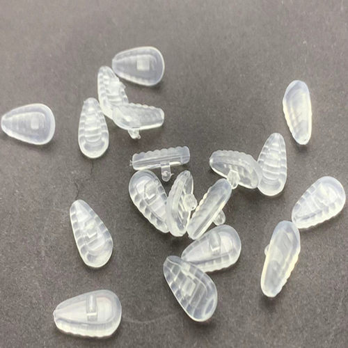 螺丝式超软舒适硅胶空气鼻托防滑无痕镜架鼻垫气囊托叶眼镜配件 - 图1