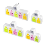 Домохозяйство разгибания много -функциональная USB One -two -Three Converter с заглушкой штекера для ночной фонарь