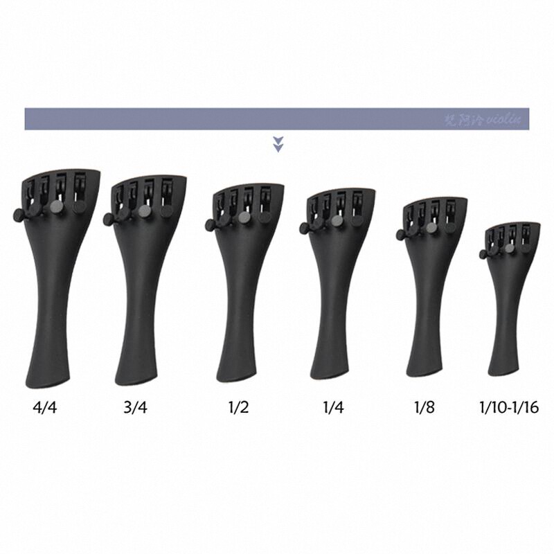 碳纤维小提琴拉弦板自带四个微调拉线板4/4-1/10型号全配尾绳 - 图1