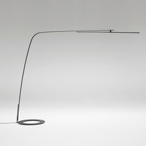 Modern minimalist metal fishing Living room Large floor lamp-like board room Book house Nordic sample house Show centre designer Buried Light
