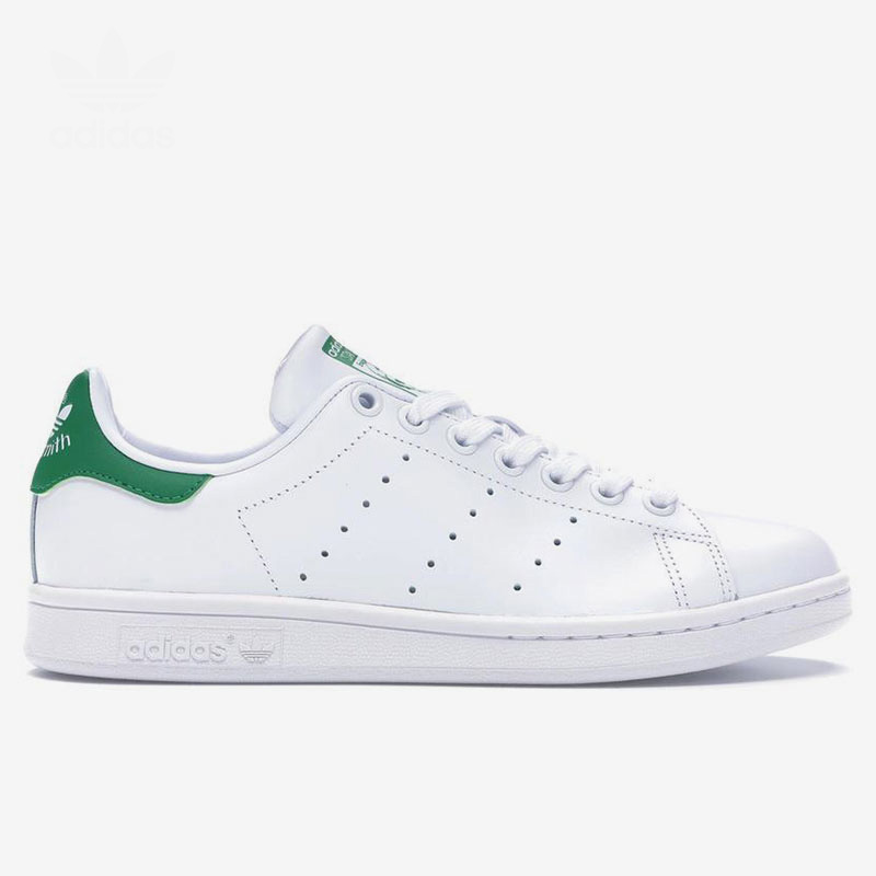 Adidas Stan Smith 阿迪达斯史密斯绿尾情侣男女休闲板鞋 B24105 - 图3