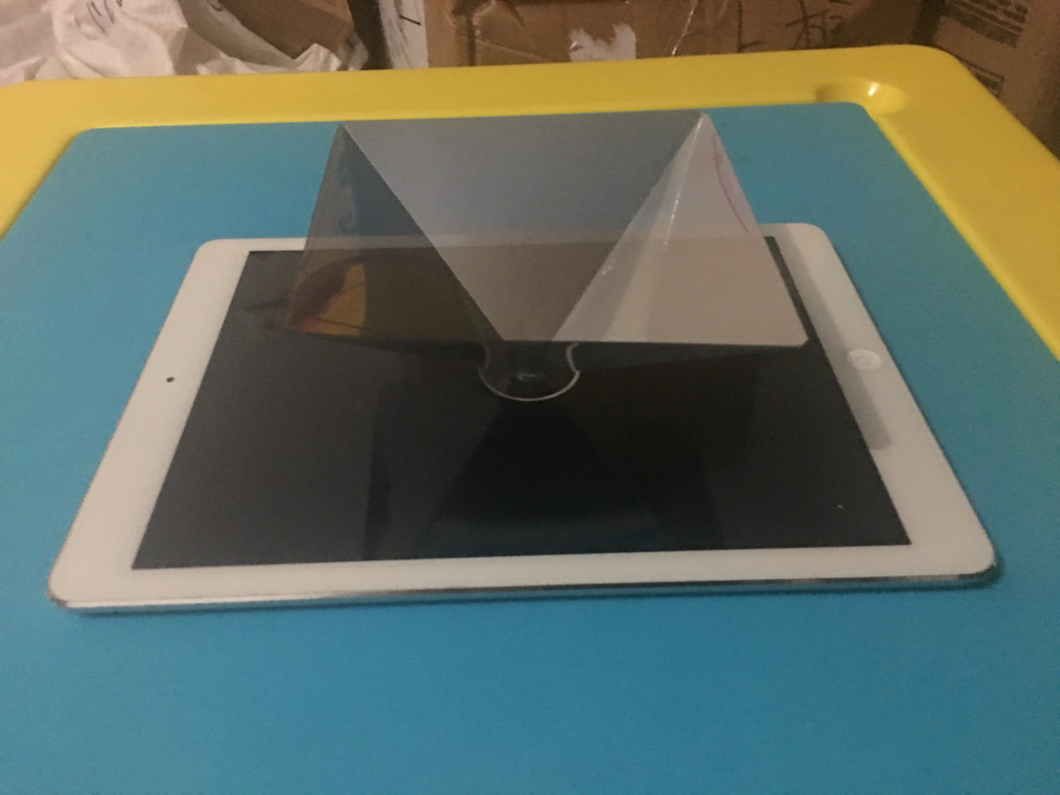 ipad平板全息3d投影仪镀膜金字塔全息立体影像玩具,淘宝优惠券,粉丝福利购,淘宝优惠卷