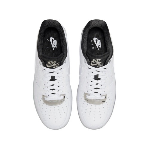 耐克空军一号AF1 White Chrome白色复古水晶底板鞋DX6764-100 - 图2