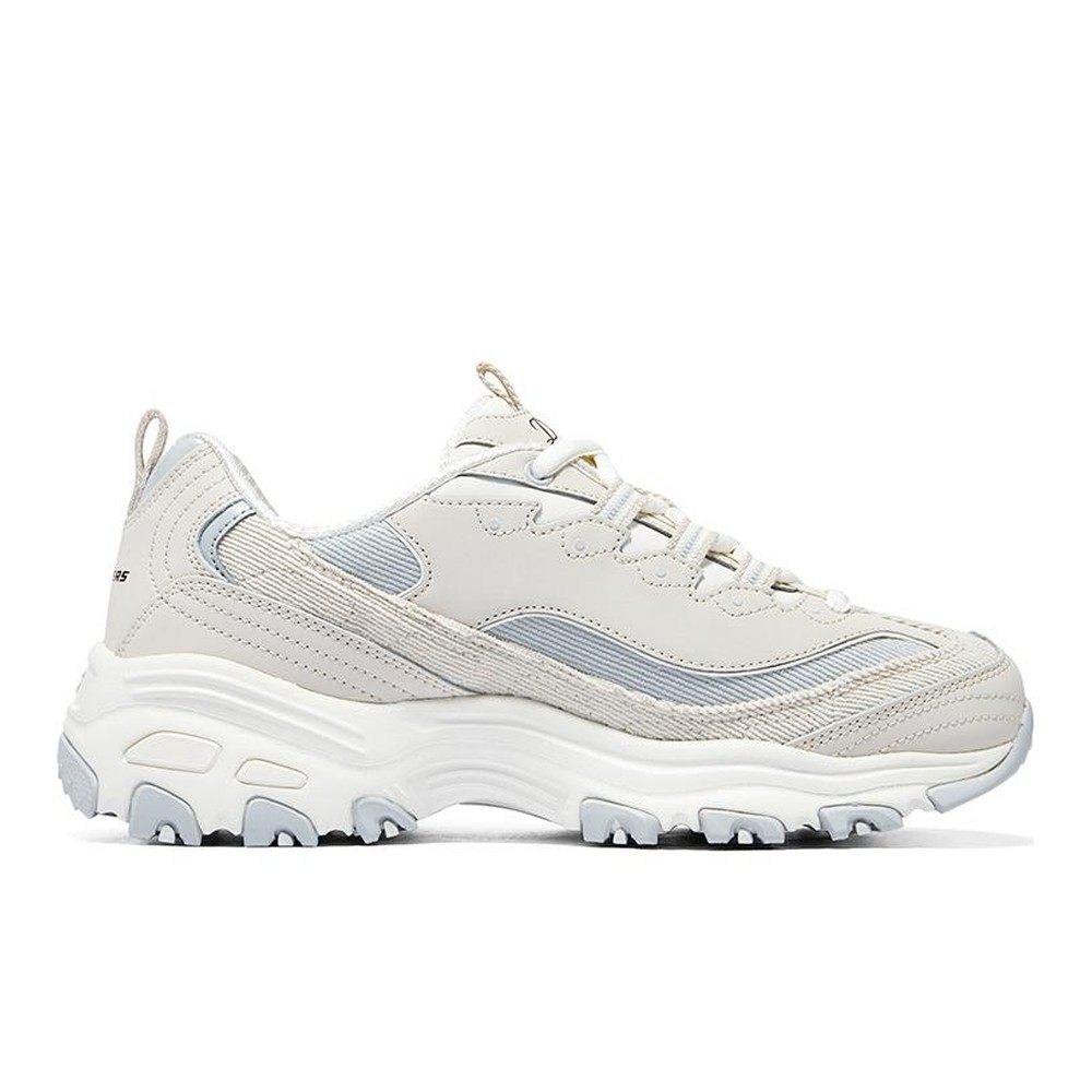 【水火体育】 Skechers/斯凯奇 D'LITES 1.0 老爹鞋 白色 低帮,淘宝优惠券,粉丝福利购,淘宝优惠卷