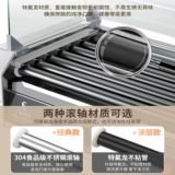 Коммерческая колбаса Mellet Commercial Cause Machine Teflon Полностью автоматическая сеть магазин крупномасштабная жаркая колбаса с колбасой с хот-догом