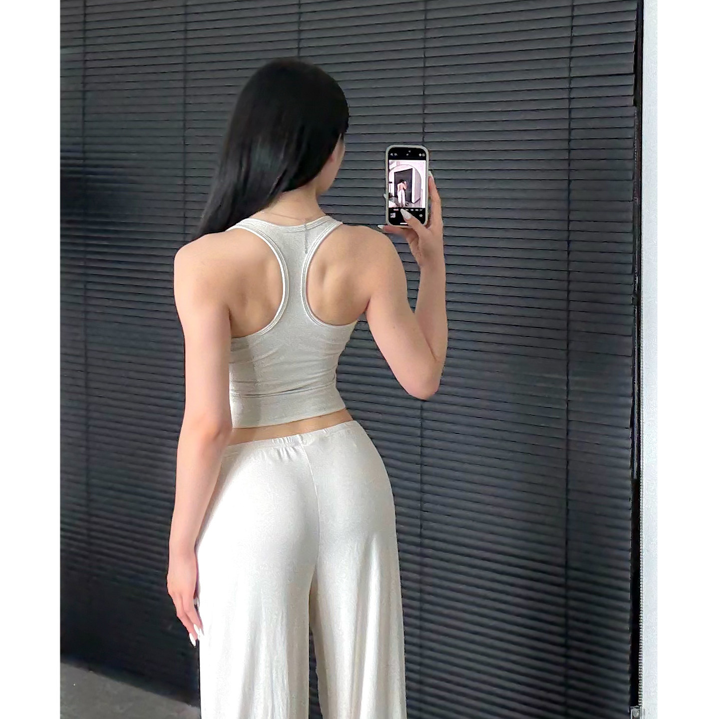 小胸天菜-方领运动背心带胸垫跑步健身文胸工字美背瑜伽服可外穿,淘宝优惠券,粉丝福利购,淘宝优惠卷