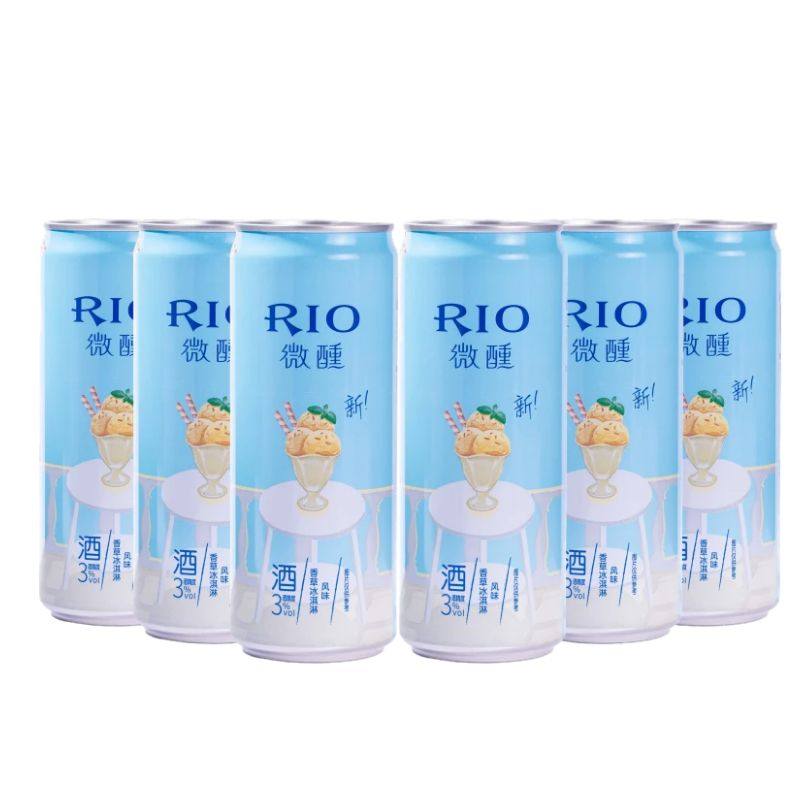 RIO锐澳微醺乳酸菌低度气泡鸡尾酒少女果酒饮料330ml*6罐临期,淘宝优惠券,粉丝福利购,淘宝优惠卷