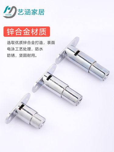移门赶趟门锁顶锁趟门锁橱柜木门推拉移门锁灯箱锁窗户按锁 - 图0