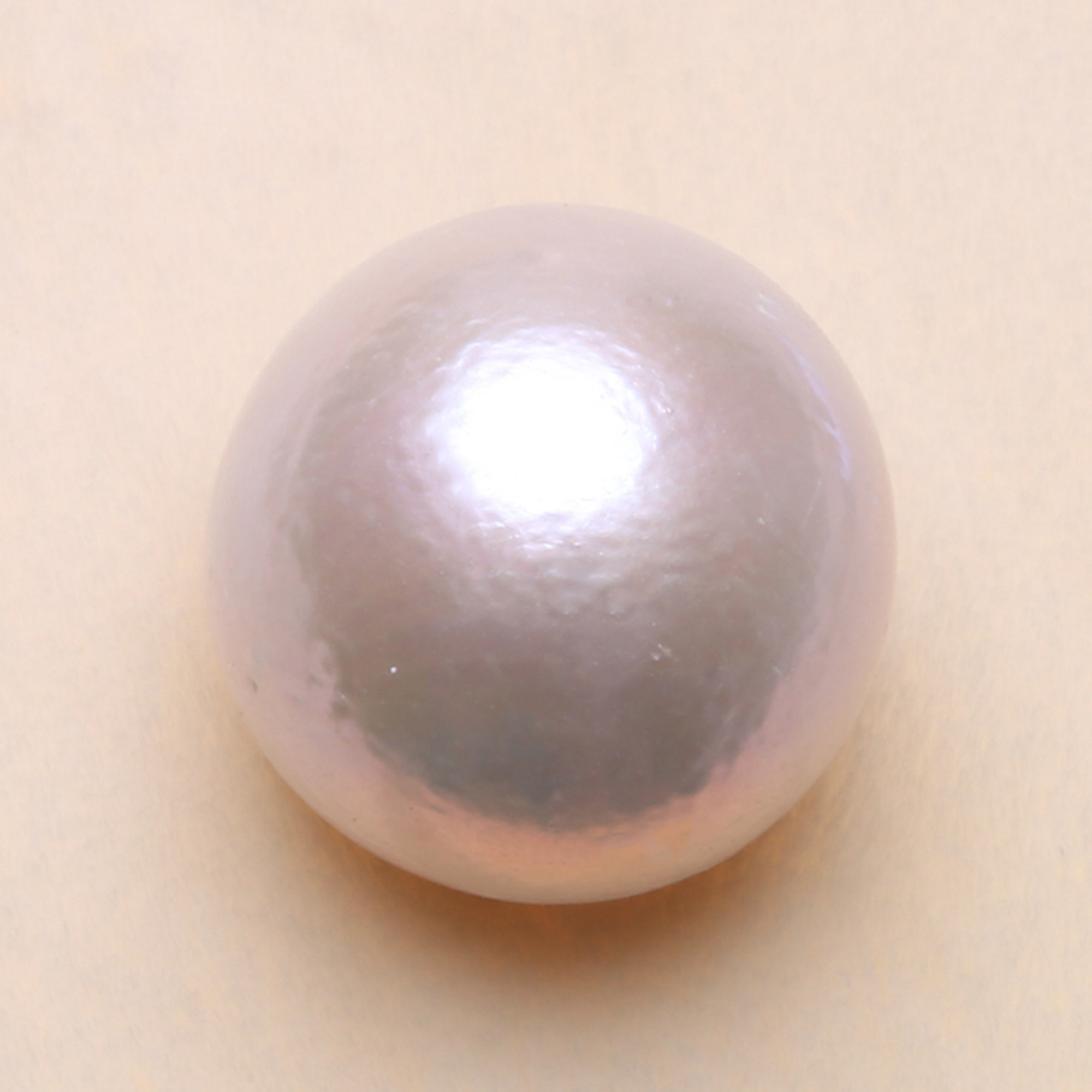 AAA13-18MM天然正圆白色爱迪生珍珠单颗裸珠淡水大白强光定制 BFH - 图2