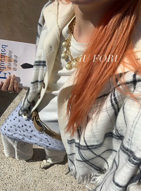 复古中古款欧美宫廷质感珍珠带钻花帽项链